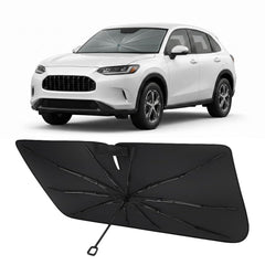 Proadsy front packaging showing custom-fit shade for HR-V, easy identification