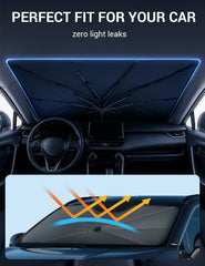 Proadsy mirror cutout and A-pillar coverage for gap-free windshield seal