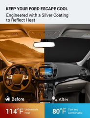 Proadsy reinforced steel bezel detail offering long-lasting structure