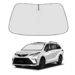 Proadsy front packaging showing custom Sienna shape and easy setup benefit