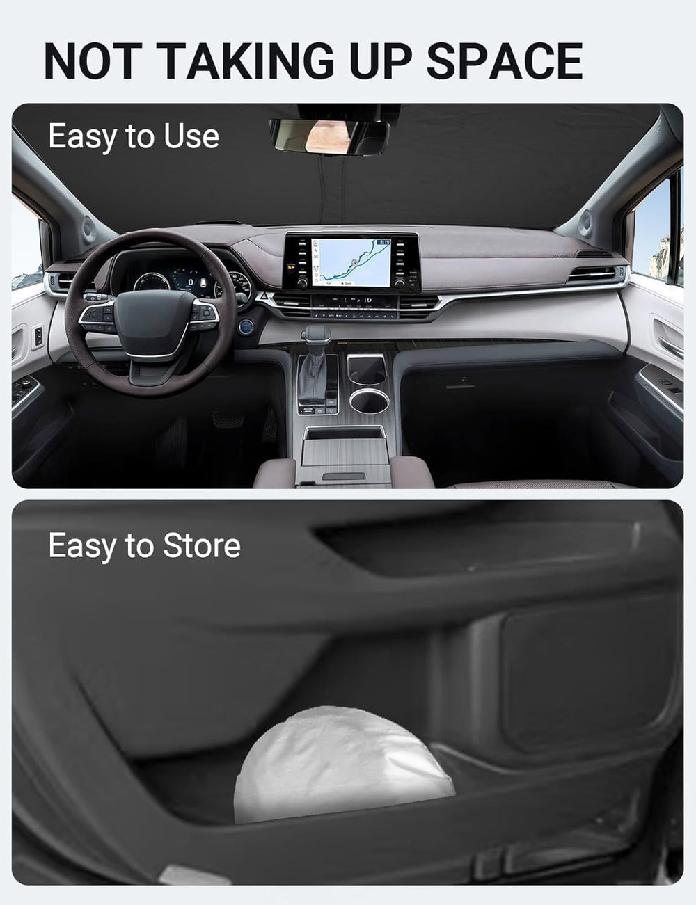 Proadsy lifestyle image parked in lot showing cooler interior benefit