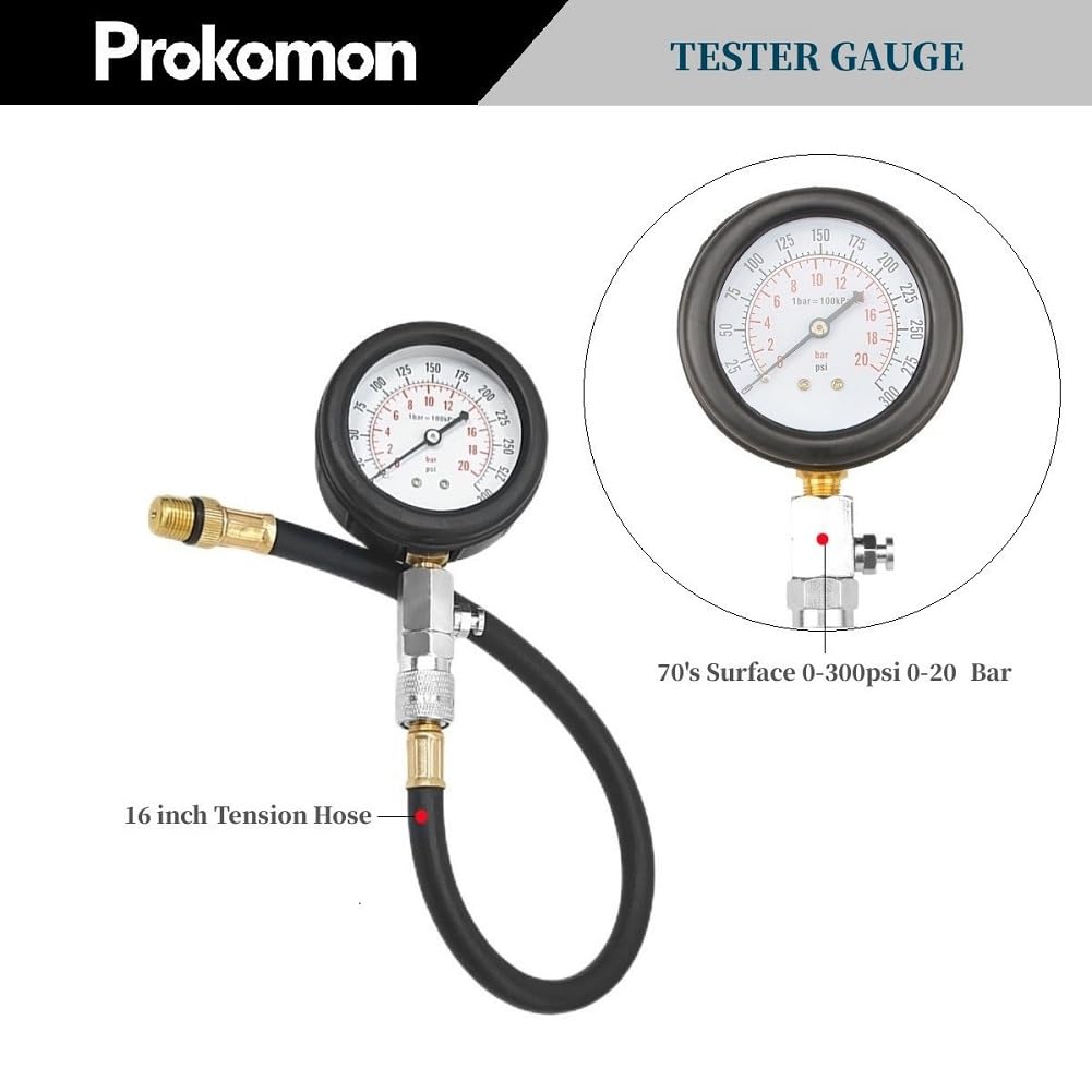 Prokomon brass adapters arranged to show M10–M18 sizes for wide compatibility