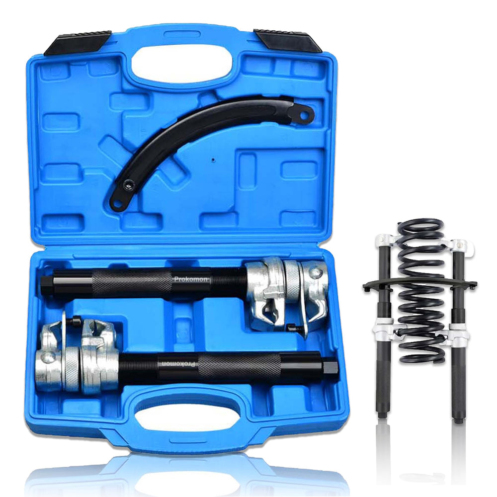 Prokomon front packaging showing full compressor kit and benefits