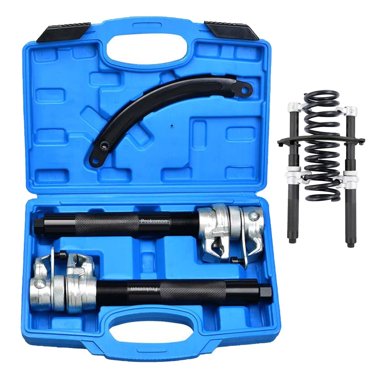 Prokomon adjustable jaws displayed for versatile spring sizes