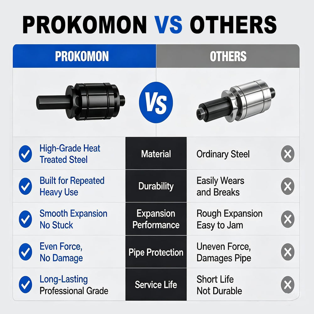 Prokomon molded storage case with all three expanders secured for transport