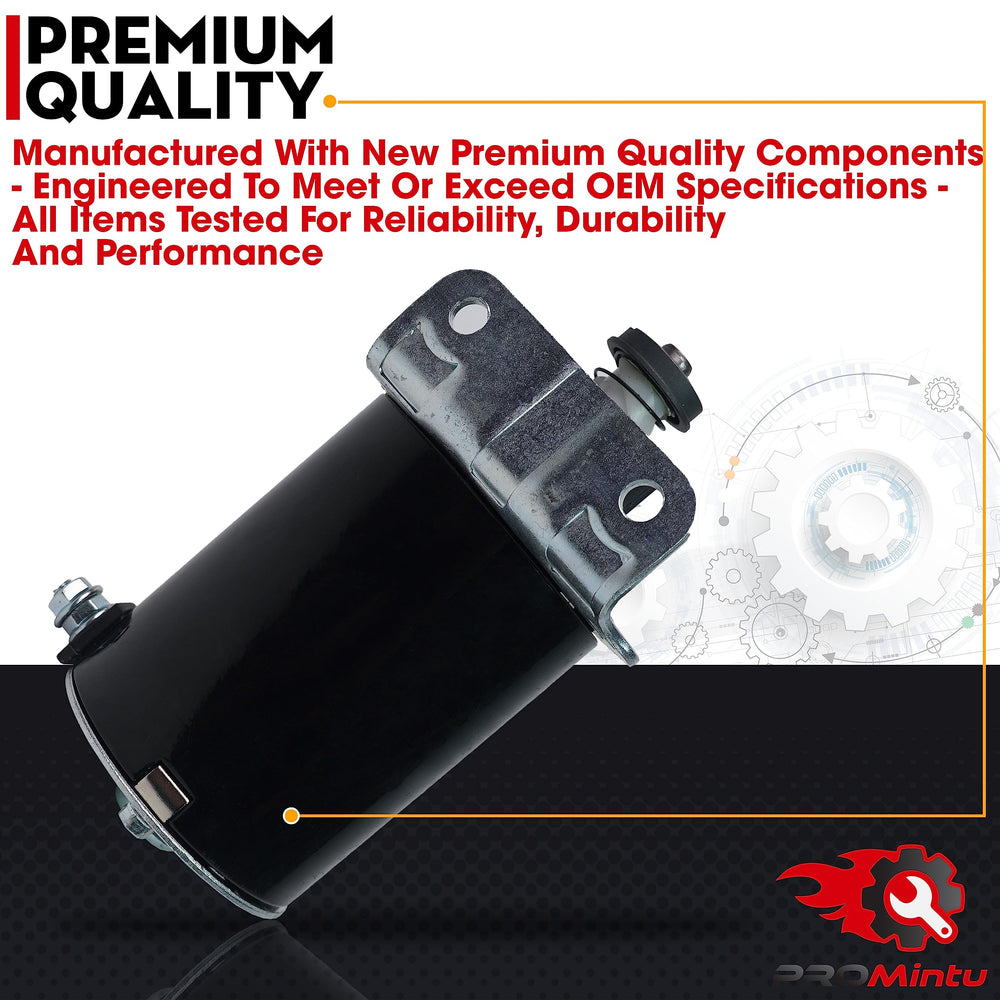 ProMintu starter installed on mower illustrating restored starting performance