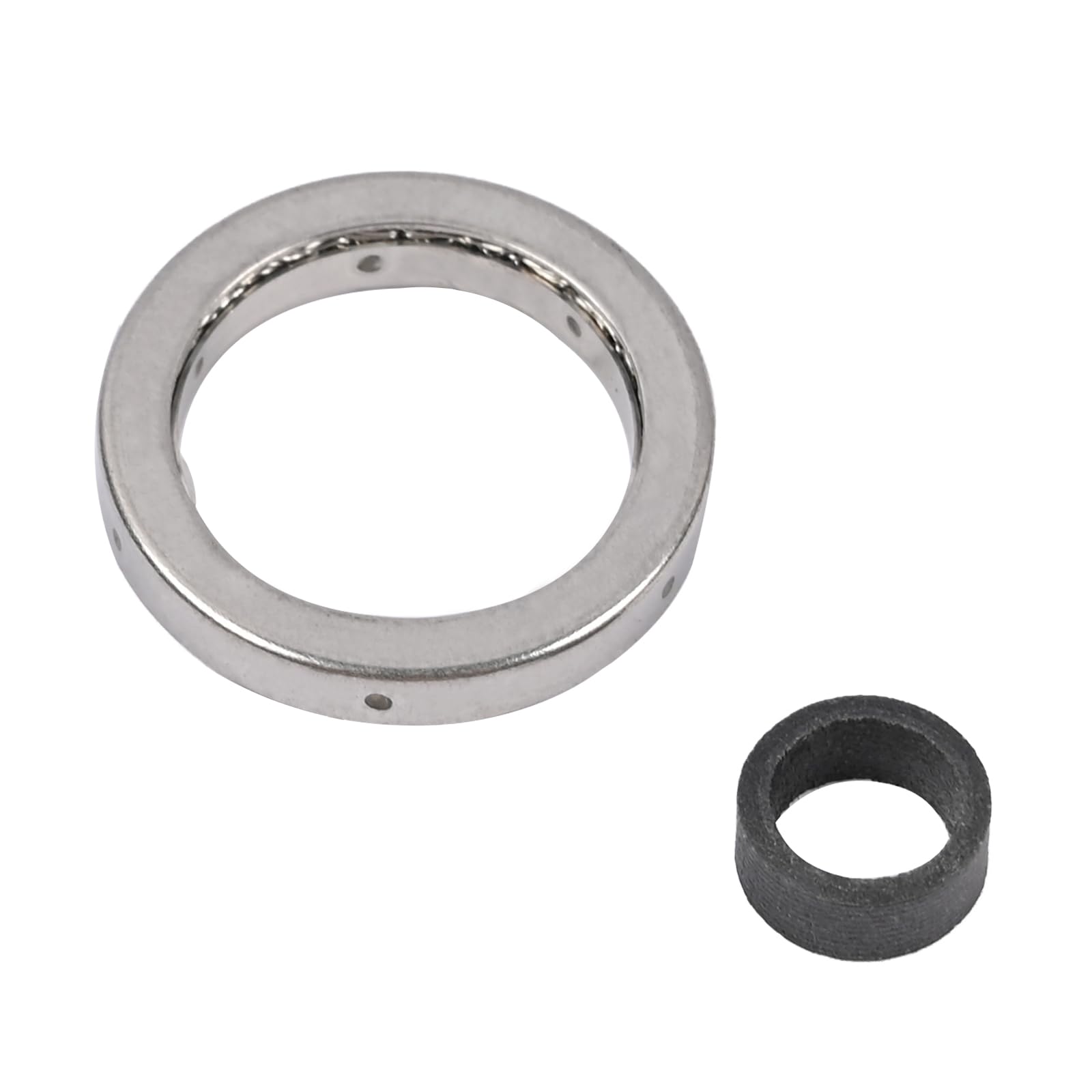 Promrmr seals beside a coin for size comparison and quick verification benefit