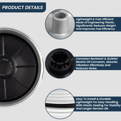 Prosentuo sealing surface and o-ring seat highlighting tight leak prevention