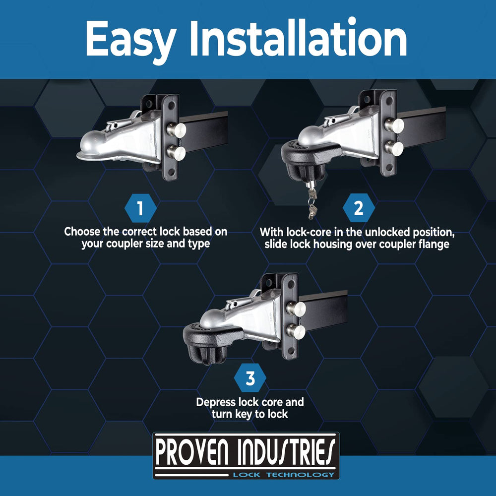 Proven Industries powder-coated finish detail showing durable corrosion resistance