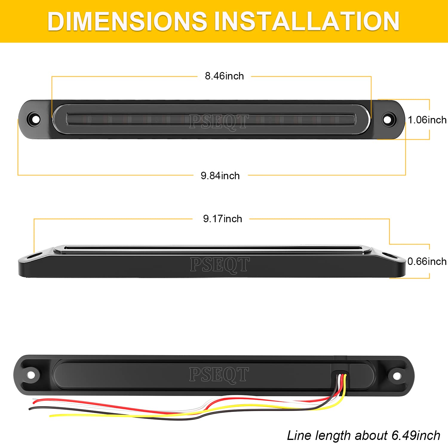 PSEQT wiring connector with four-wire colors for straightforward installation
