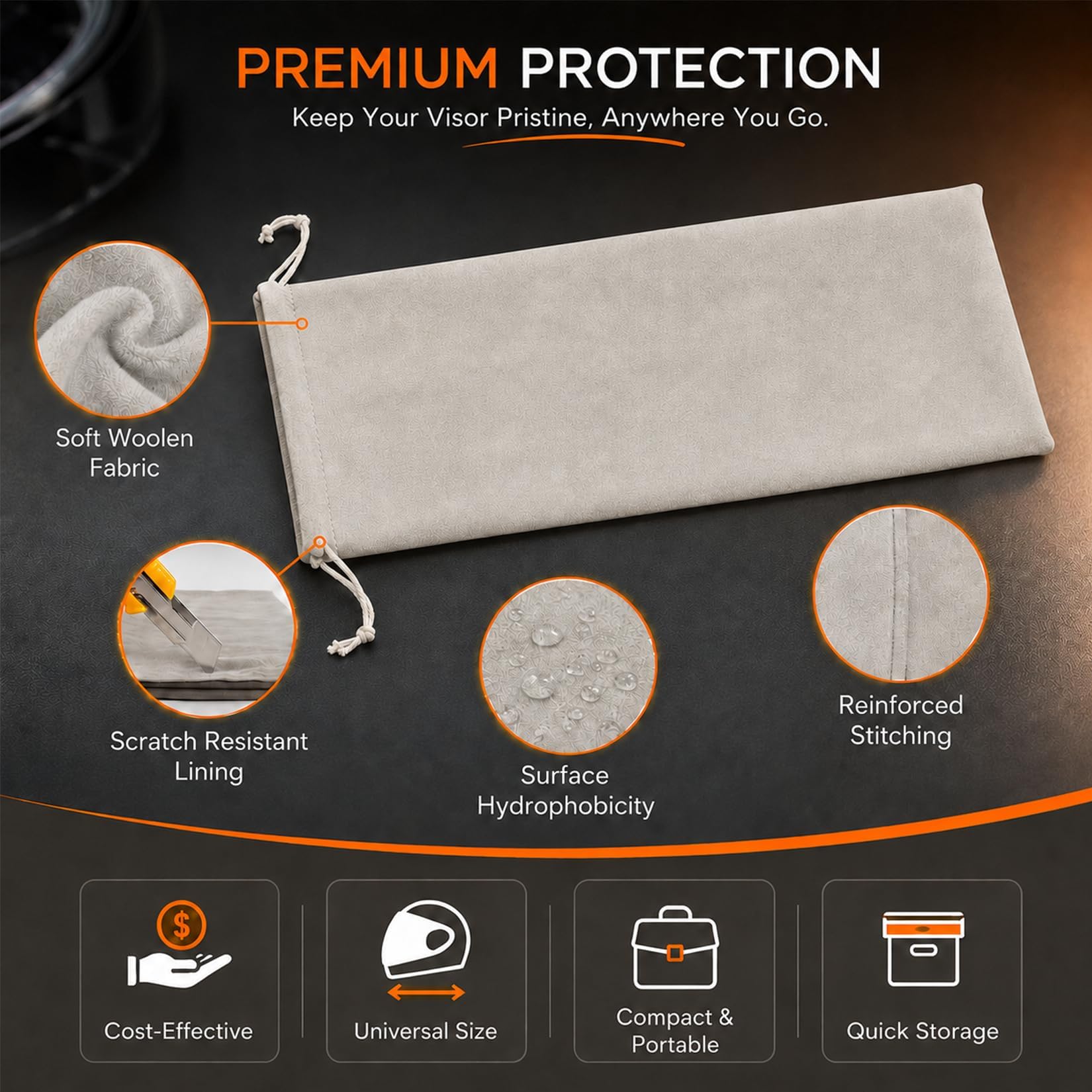 PSLER rolled-up sleeve illustrating compact storage for travel convenience