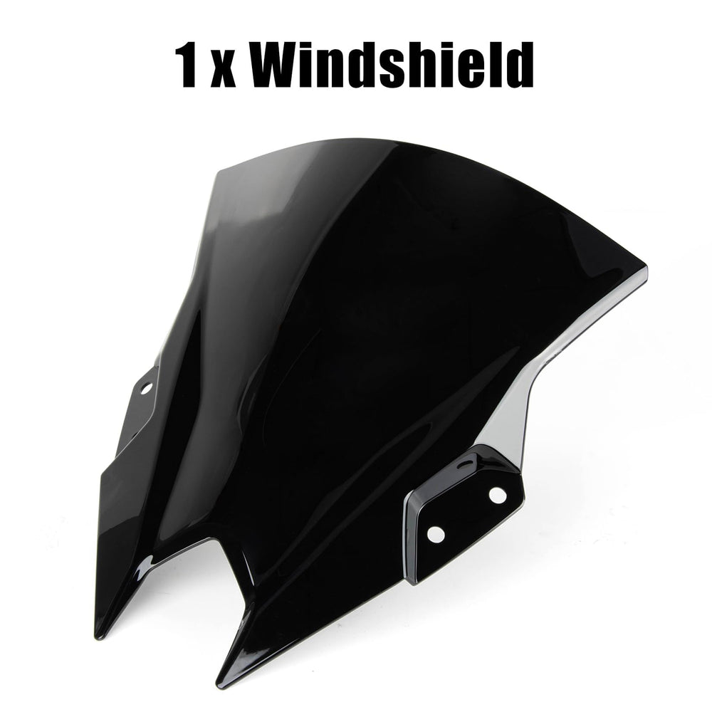 PSLER windscreen on urban street ride showing style and daytime glare reduction