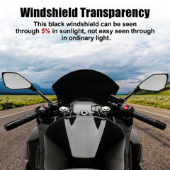PSLER side silhouette of the windscreen showing aerodynamic shape and posture benefit