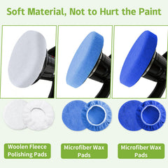 PTAZSCTC pad polishing car hood delivering even gloss and reduced swirl