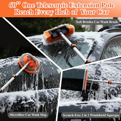 PuliKit telescoping aluminum pole close-up showing flip-locks for safe reach