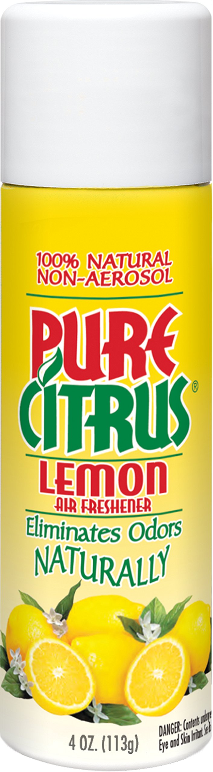 Pure Citrus bottle front packaging showing lemon label and natural benefit