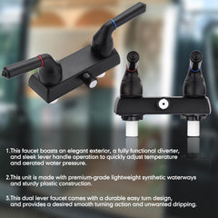 PureHaven vacuum-breaker hose port detail ensuring safe, standard hose compatibility