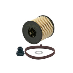 Purolator PL11760 close-up of filter media highlighting high-density synthetic blend benefit