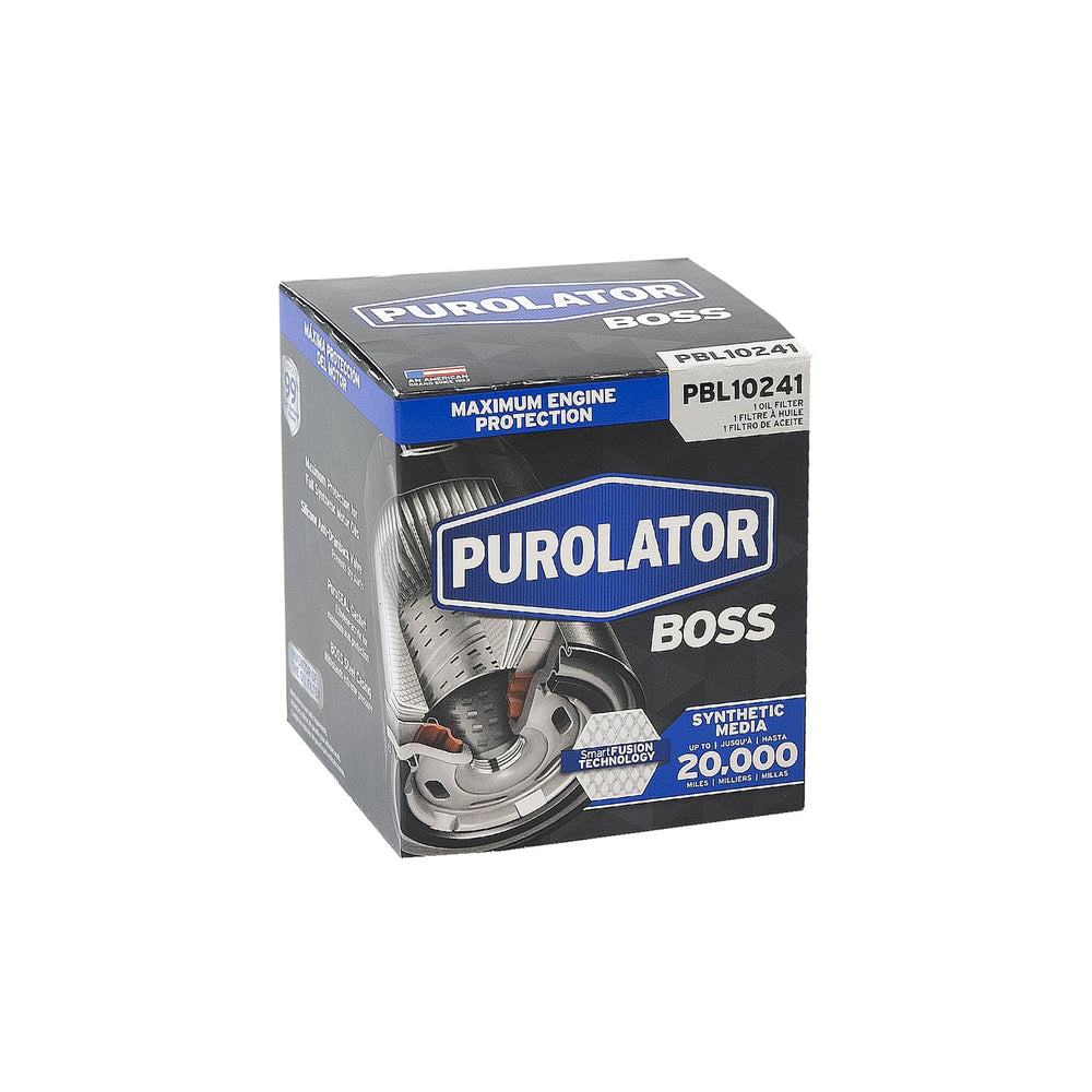 PurolatorBOSS in vehicle during road trip showing dependable performance