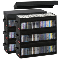 PUTNATRUE front view showing six stacked boxes and lids for neat storage