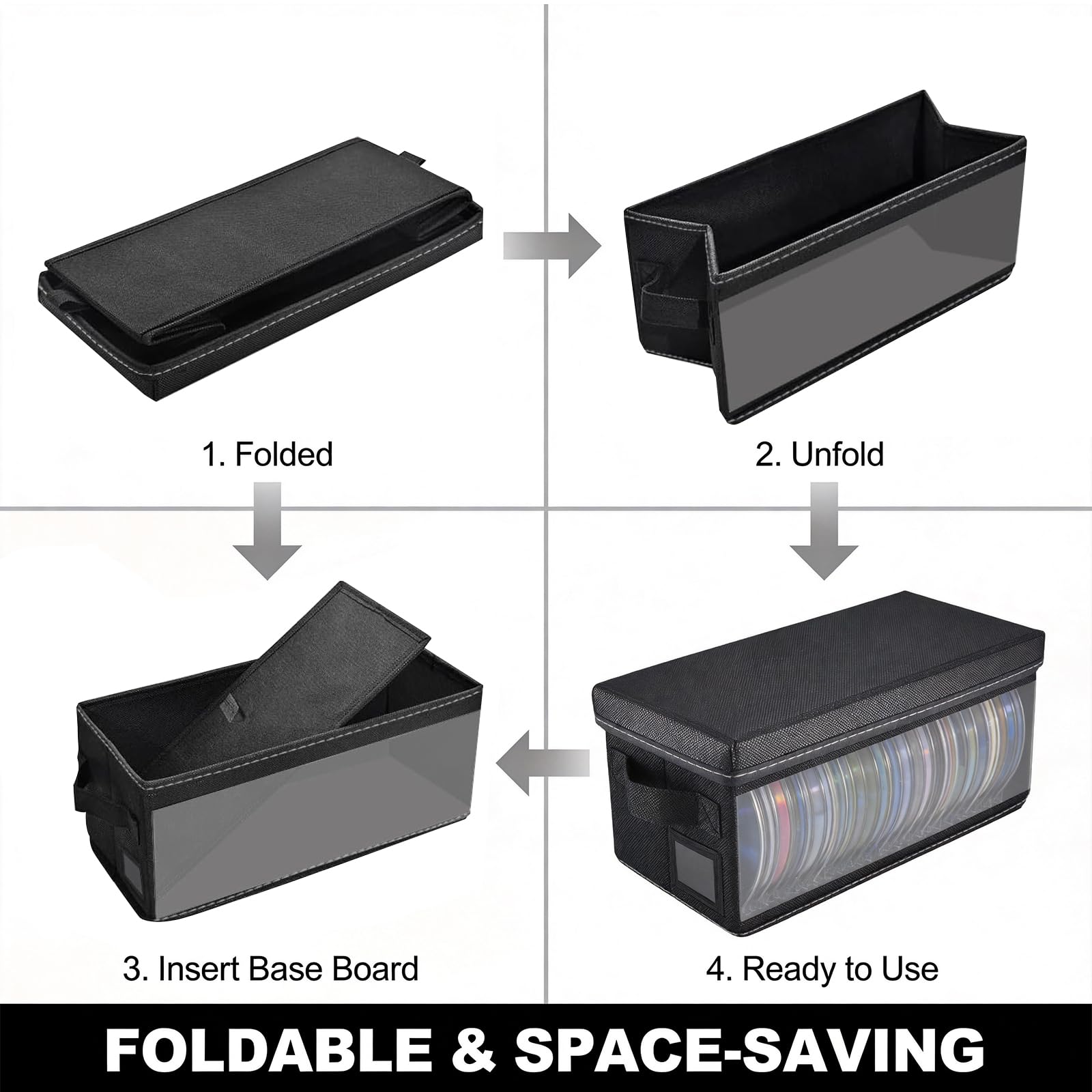 PUTNATRUE lid removed showing easy access and protected contents benefit