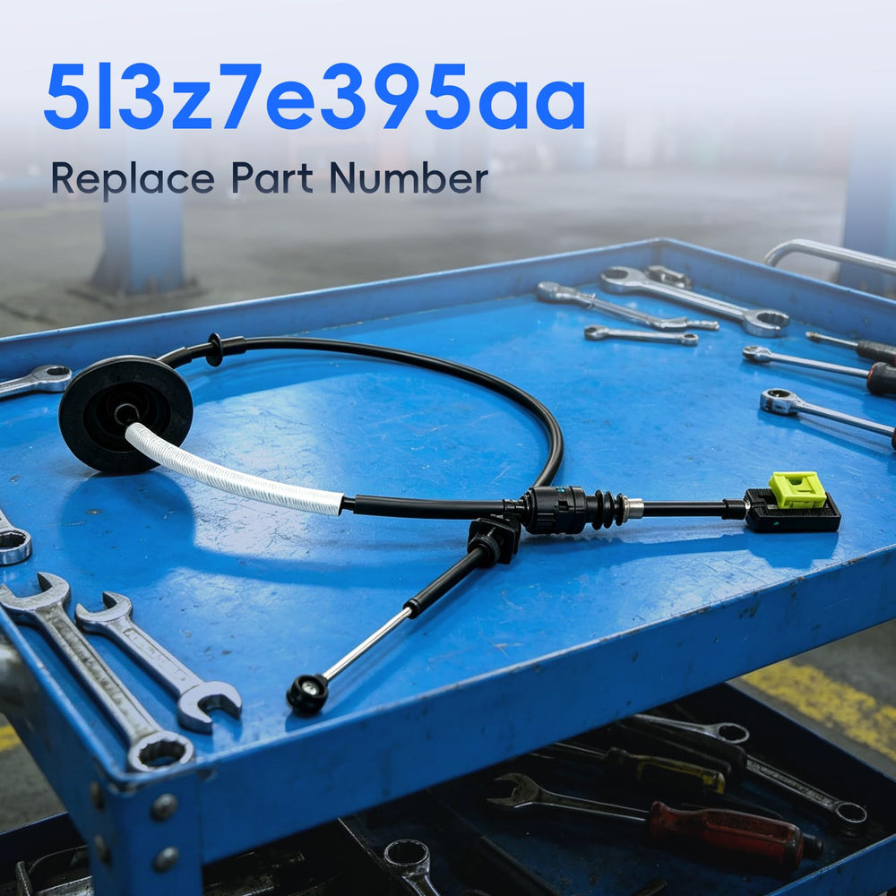 Pyladea cable beside measuring tape showing correct length for direct-fit replacement