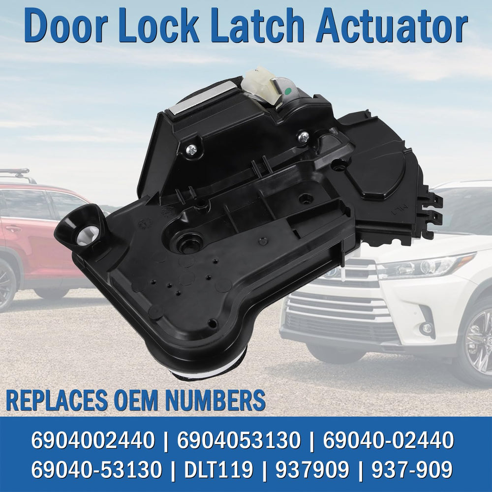 Qagea actuator in vehicle door illustrating restored lock function