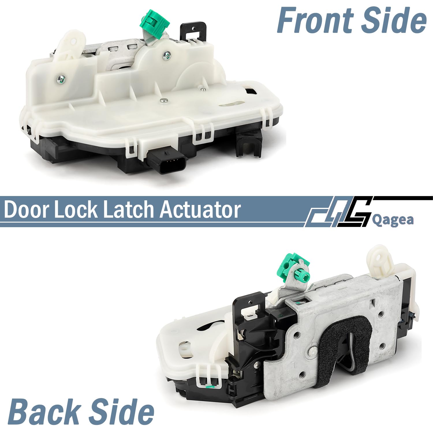 Qagea actuator beside ruler showing compact size for easy handling benefit