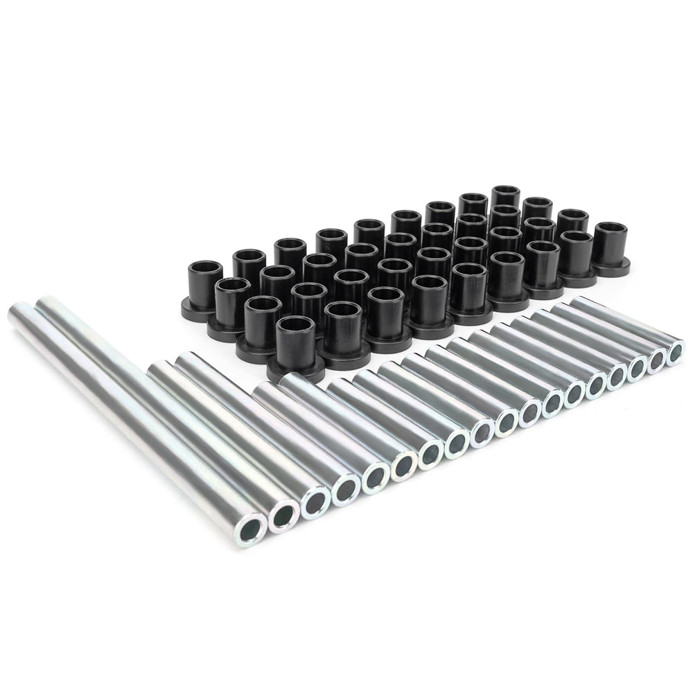 Qagea front package showing full a-arm bushing kit and benefits