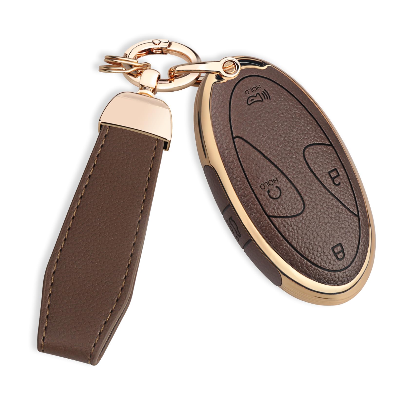 QBUC front view showing button alignment and stylish protection