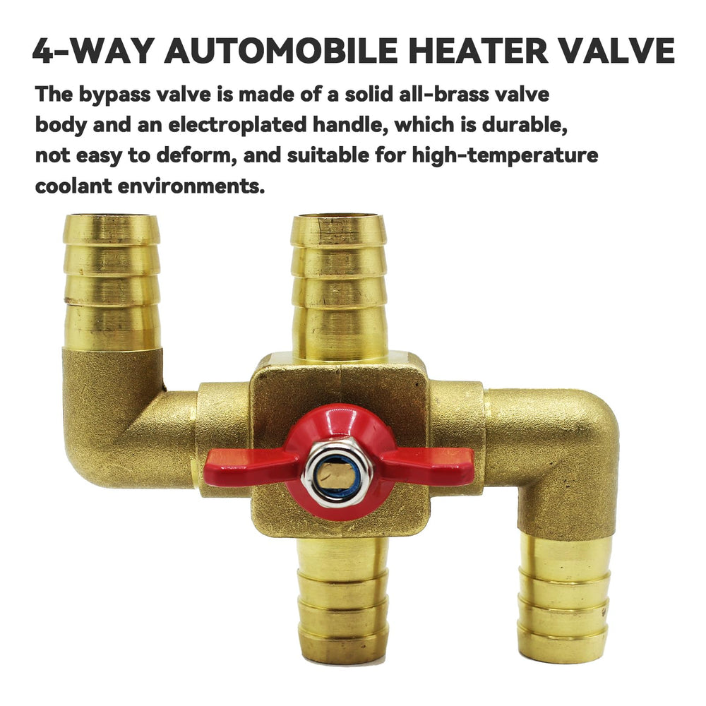 QEWHDJQ valve installed in vehicle hoses showing straightforward DIY benefit