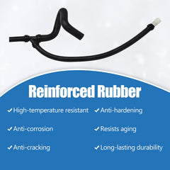 QFISH hose texture macro showing rubber flexibility and wear resistance