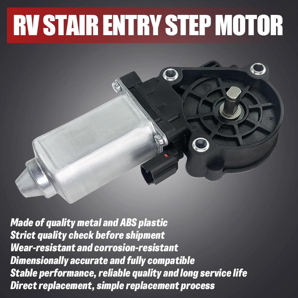 QFISH motor mounted under RV step demonstrating restored automatic movement benefit