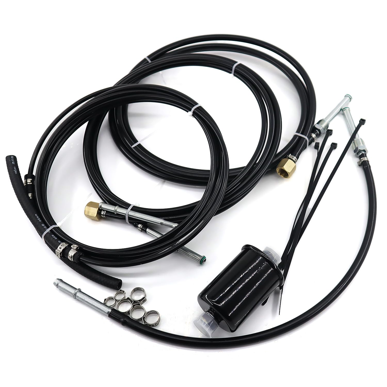 QHHR clamps and clips detail showing durable fittings for leak prevention