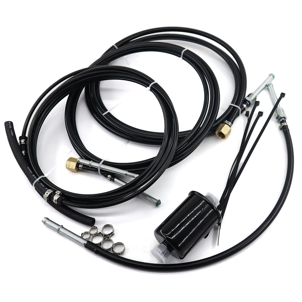 QHHR clamps and clips detail showing durable fittings for leak prevention
