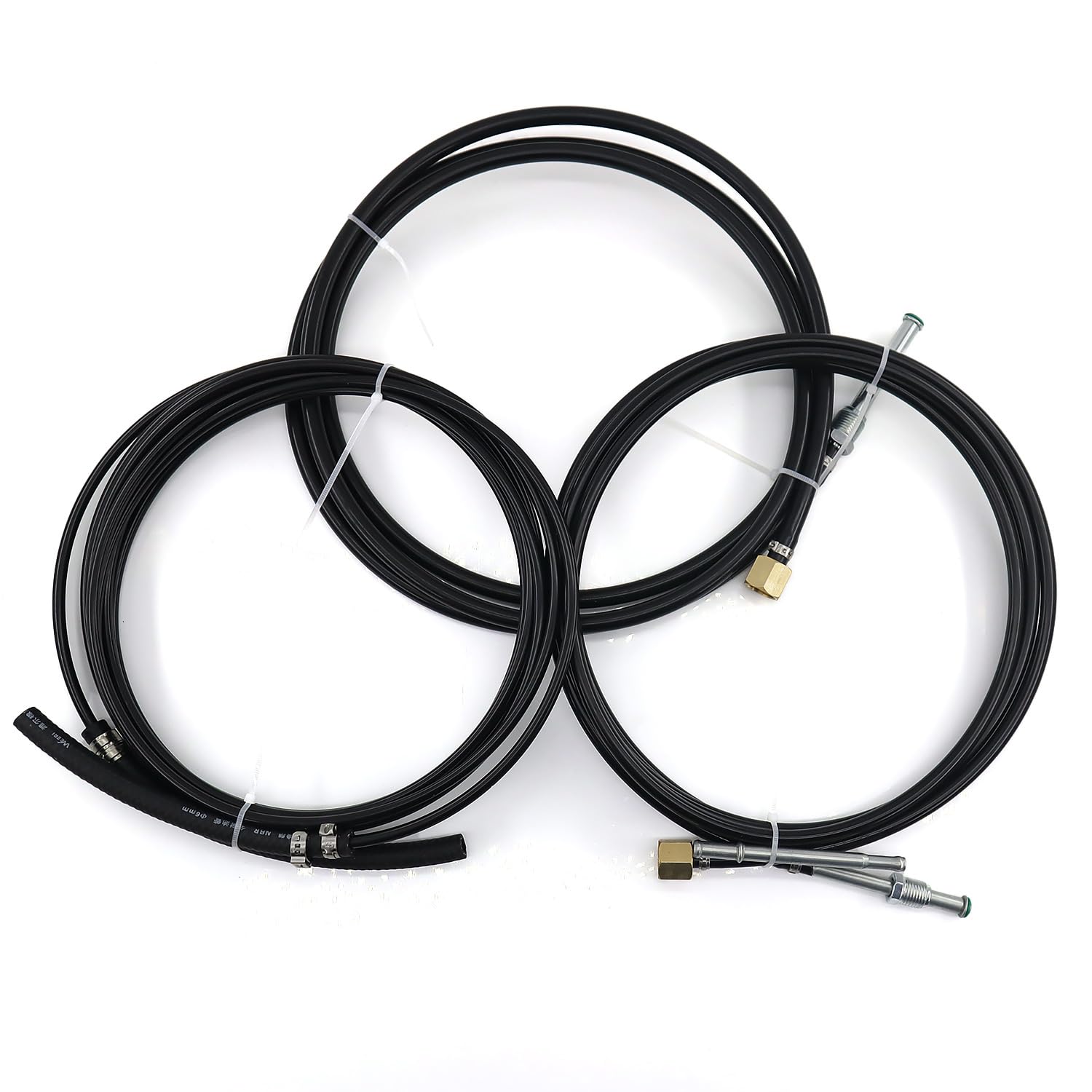 QHHR hose beside ruler showing length and proper scale for fitment