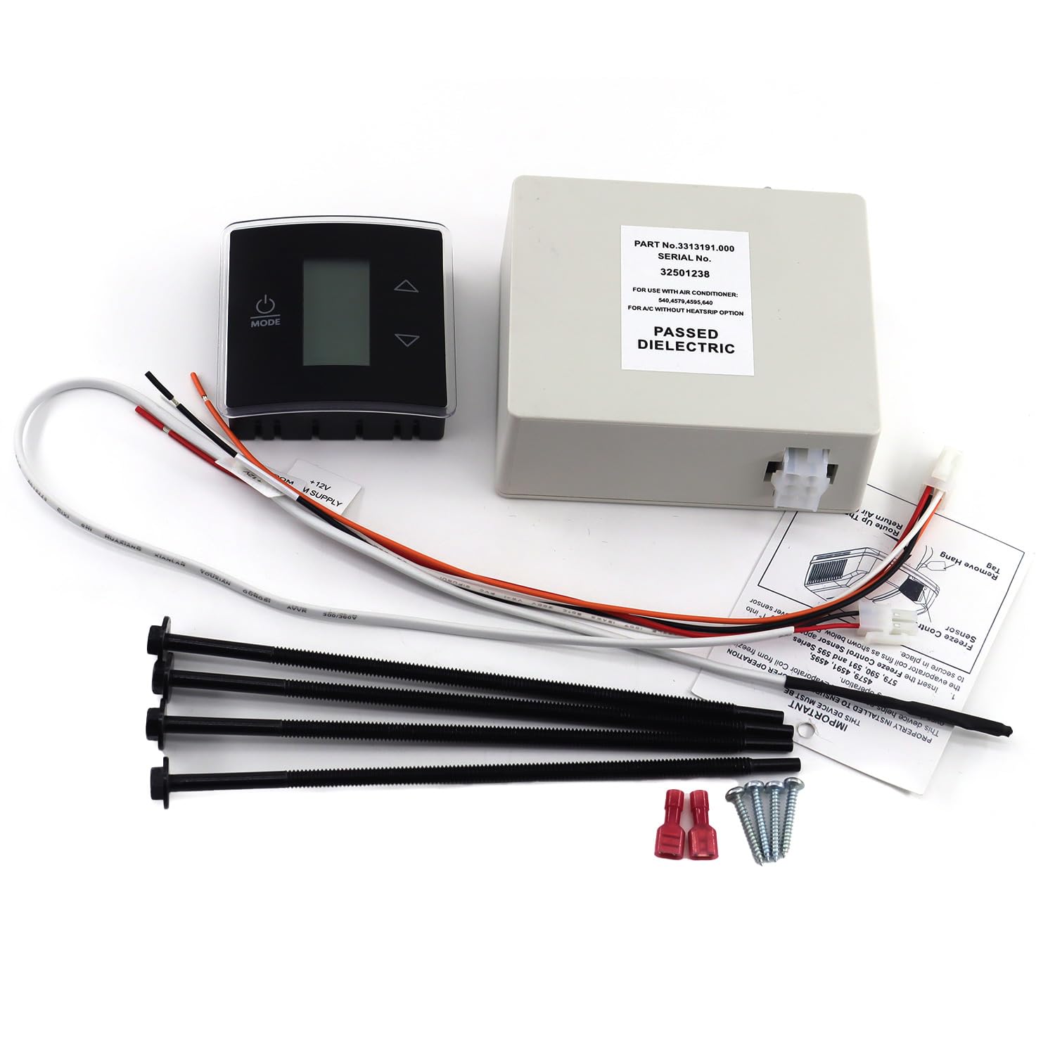 QHHR thermostat installed in RV interior showcasing improved comfort control benefit