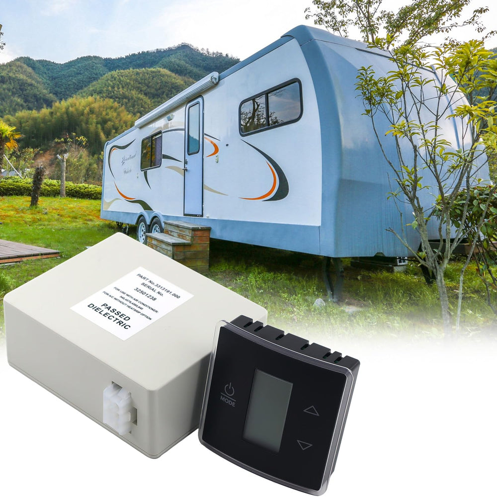 QHHR thermostat LCD screen lit for clear temperature visibility benefit