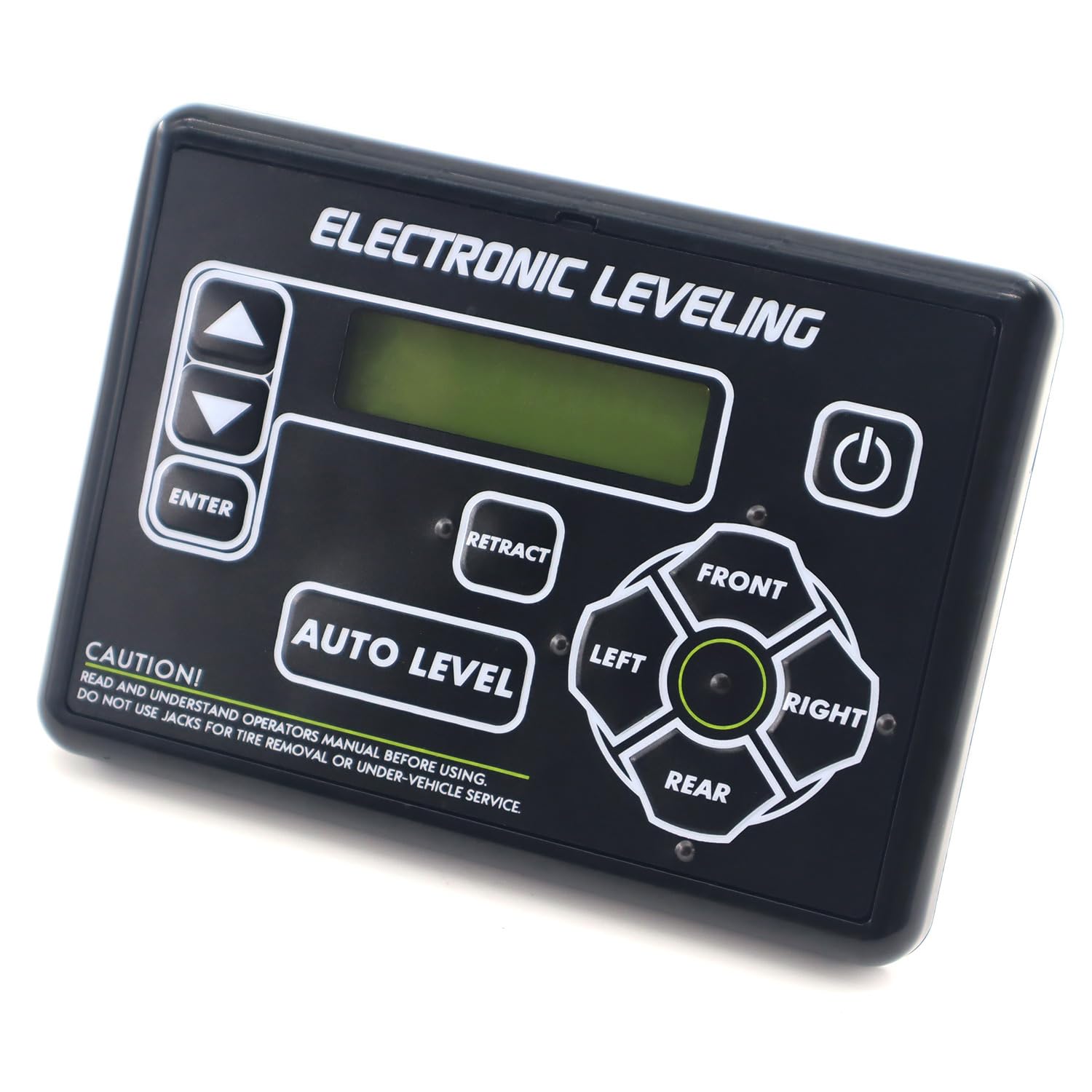 QHHR touchpad installed in RV dashboard restoring auto-leveling control