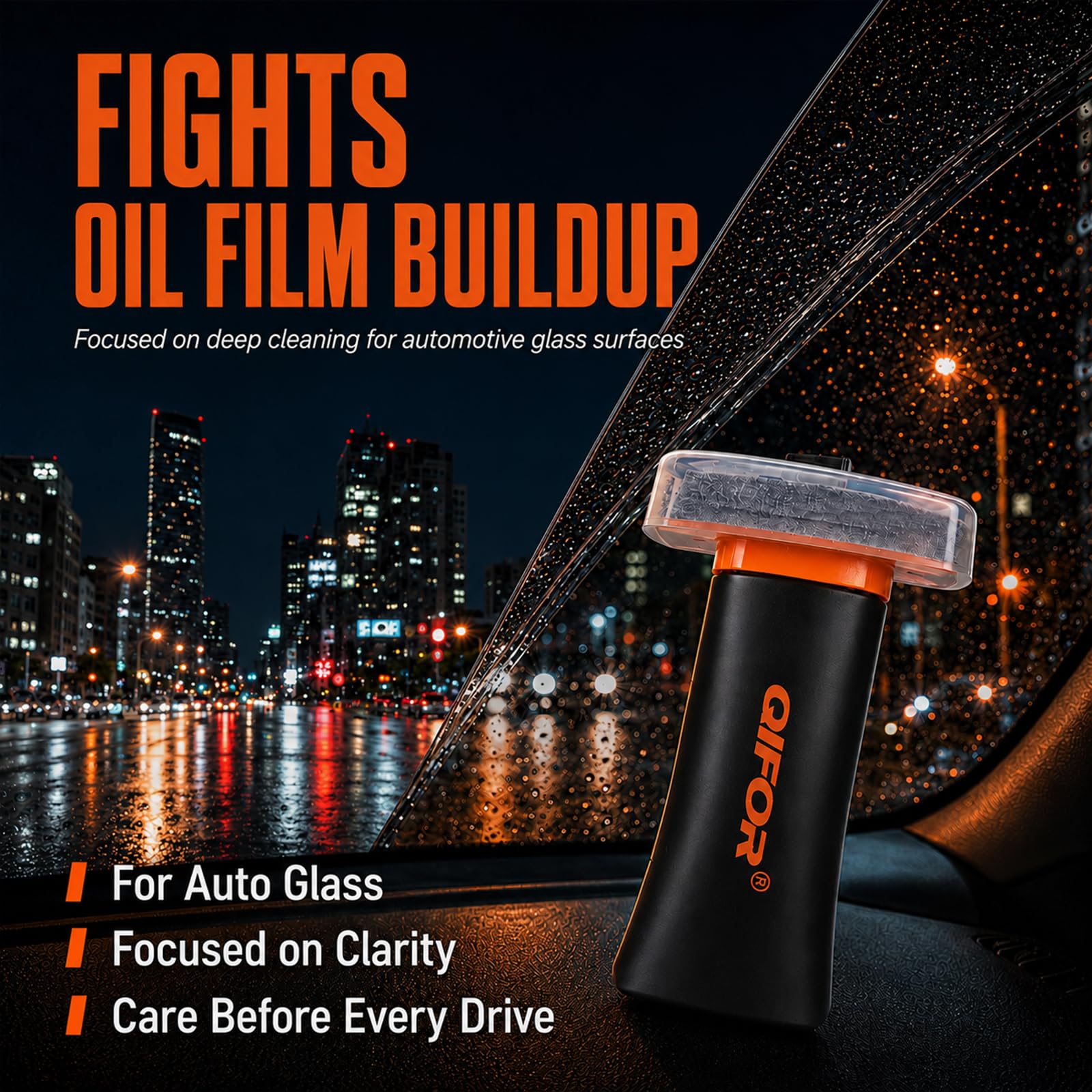 QIFOR close-up of liquid texture demonstrating rapid film breakdown