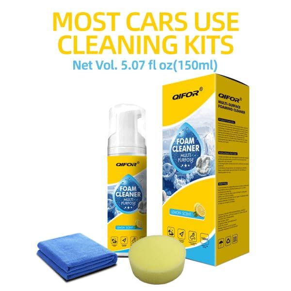 QIFOR bottle in car interior highlighting convenience and fresh scent