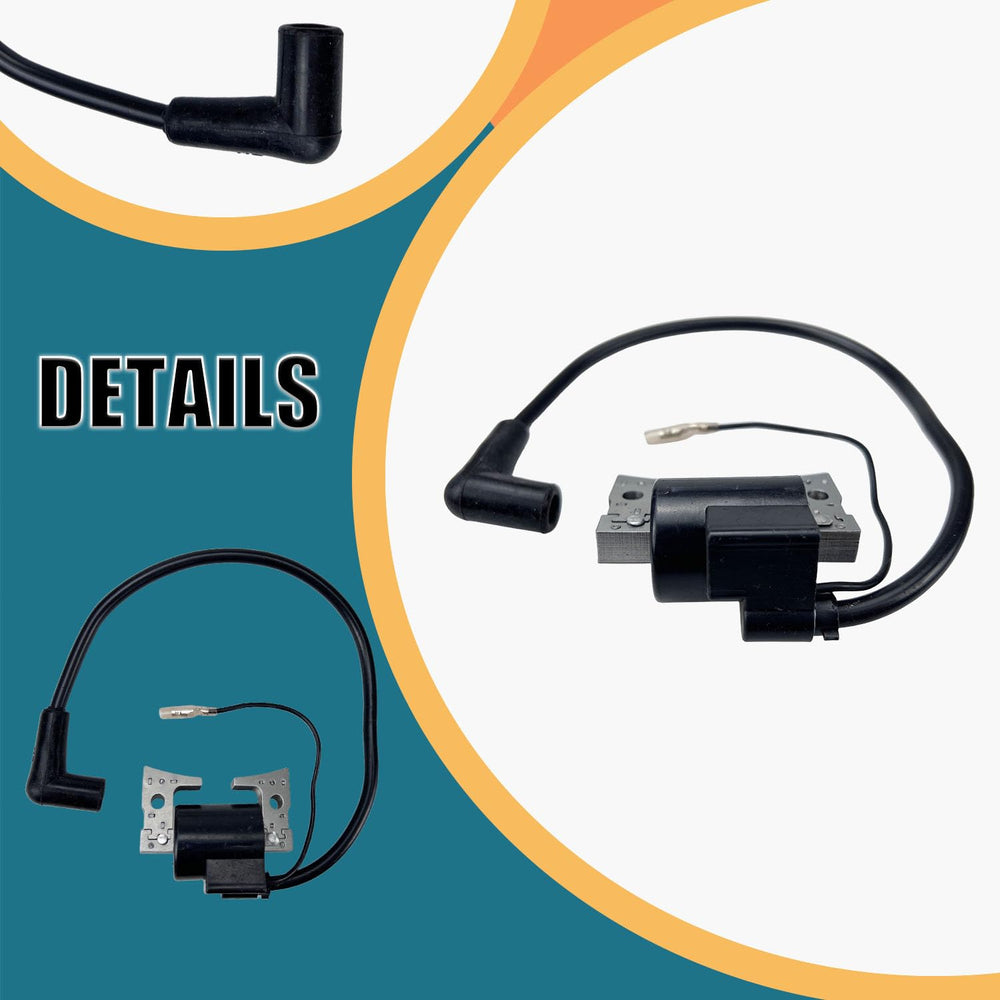 QINLANAP ignition coil close-up showing windings and terminals for reliable spark delivery