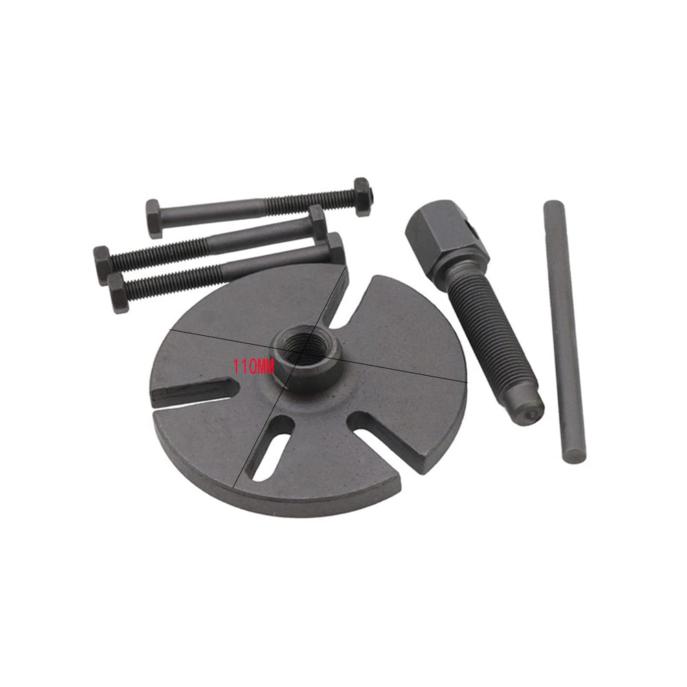 QISF puller laid out packaged with hardware for ready-to-use benefit