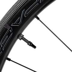 QITUEX tube installed in gravel tire demonstrating proper fit and seal