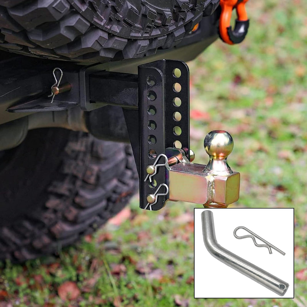 Qjaiune hitch pin in truck hitch, brand supports reliable towing setup
