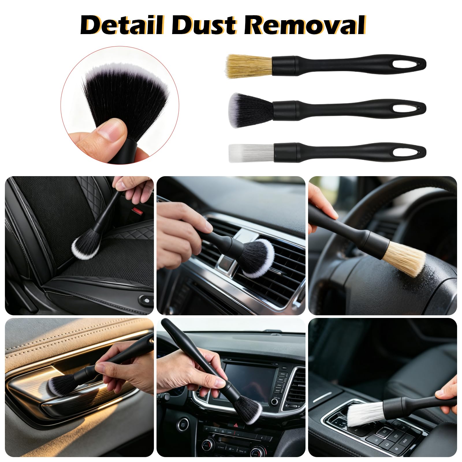 QLTUDN detachable heads packed compactly for easy storage