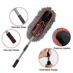 QLTUDN small duster held in hand for quick interior dusting