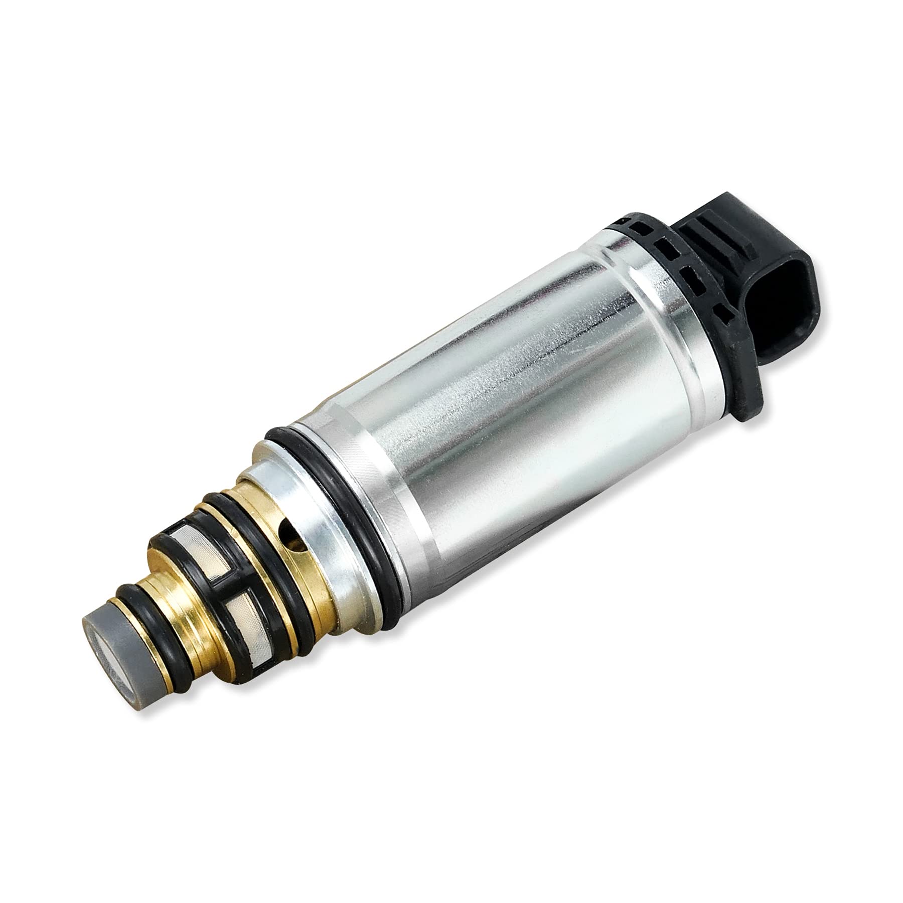 Qnbes front view of control valve showing compact fit and easy replacement