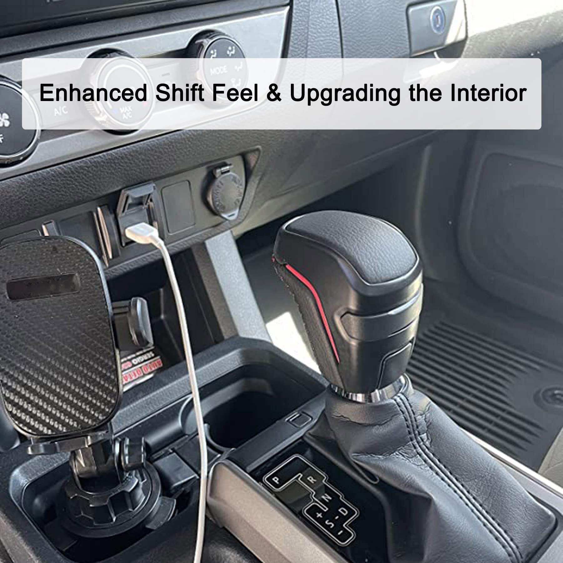 Qnbes installed in Tacoma cabin showing seamless fit and upgraded look