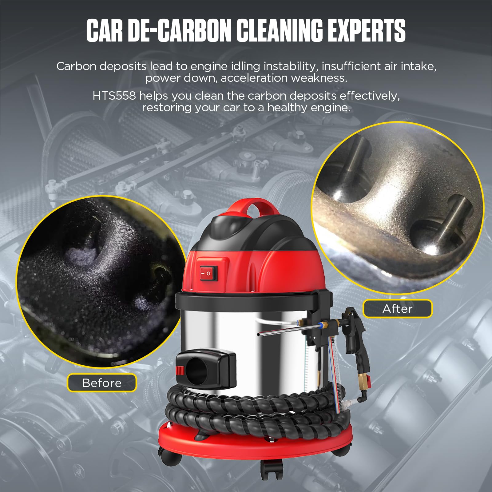 QPKING dust filter detail for reduced shop particulates and cleaner environment